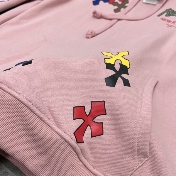 ブランドパーカー角部分ディテール